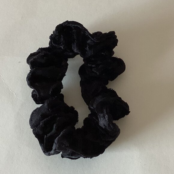 Handmade Cosmetic Makeup Brown Bag Tote Travel Zipper Pouch Scrunchies - Picture 10 of 10